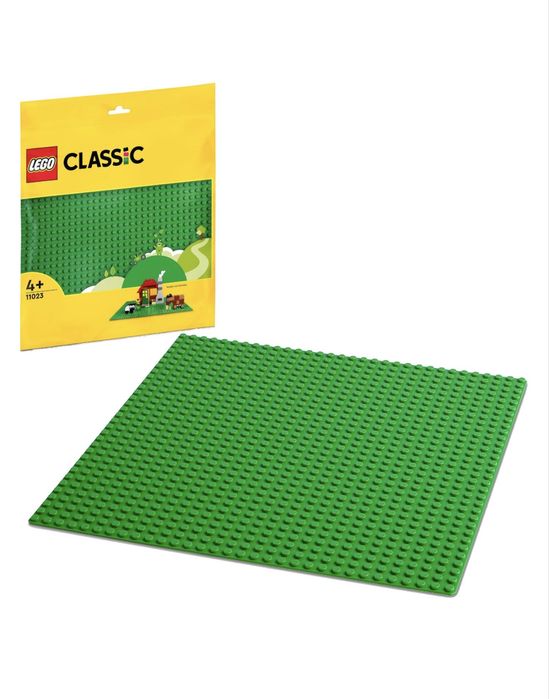 LEGO Classic Базова пластина зеленого кольору 11023
