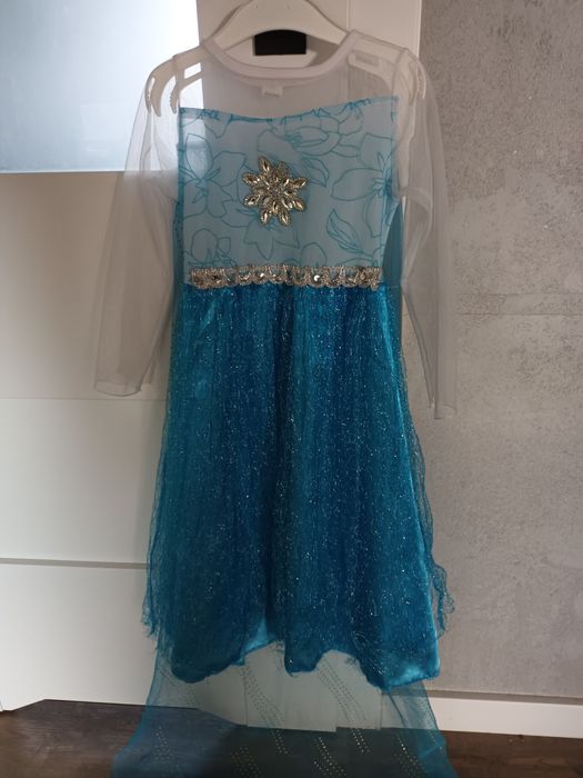 Sukienka Elzy Kraina Lodu rozm. 110/116