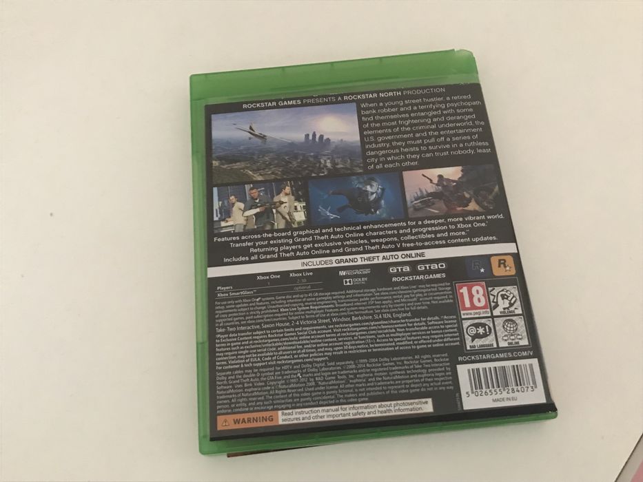Диск GTA V Xbox One