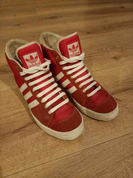 Buty adidas czerwone
