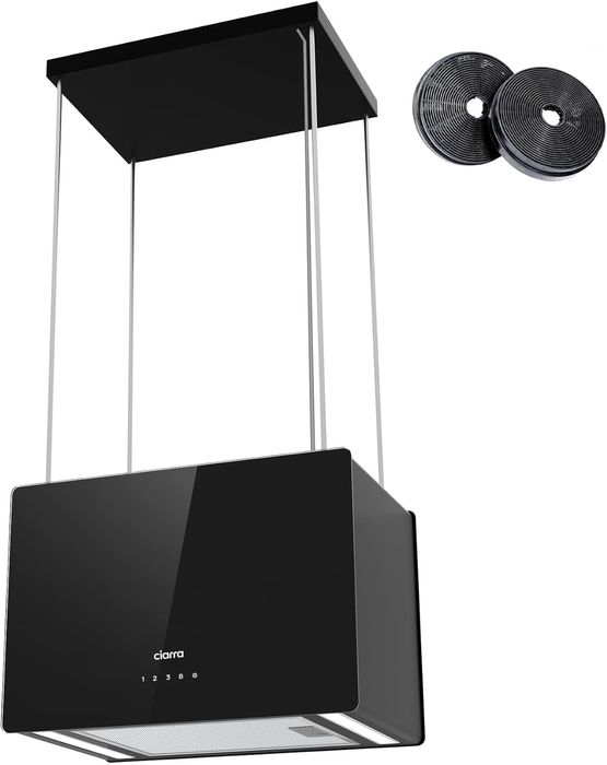 Okap kuchenny -wyspowy Ciarra A++ CBCB4850, sterowanie dotykowe Filtr