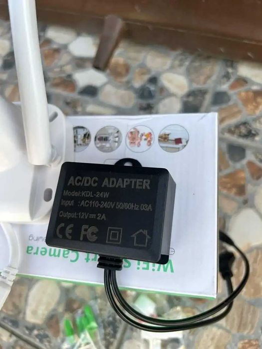 Вулична камера Відеоспостереження WIFI IPбездротова зовнішня поворотна