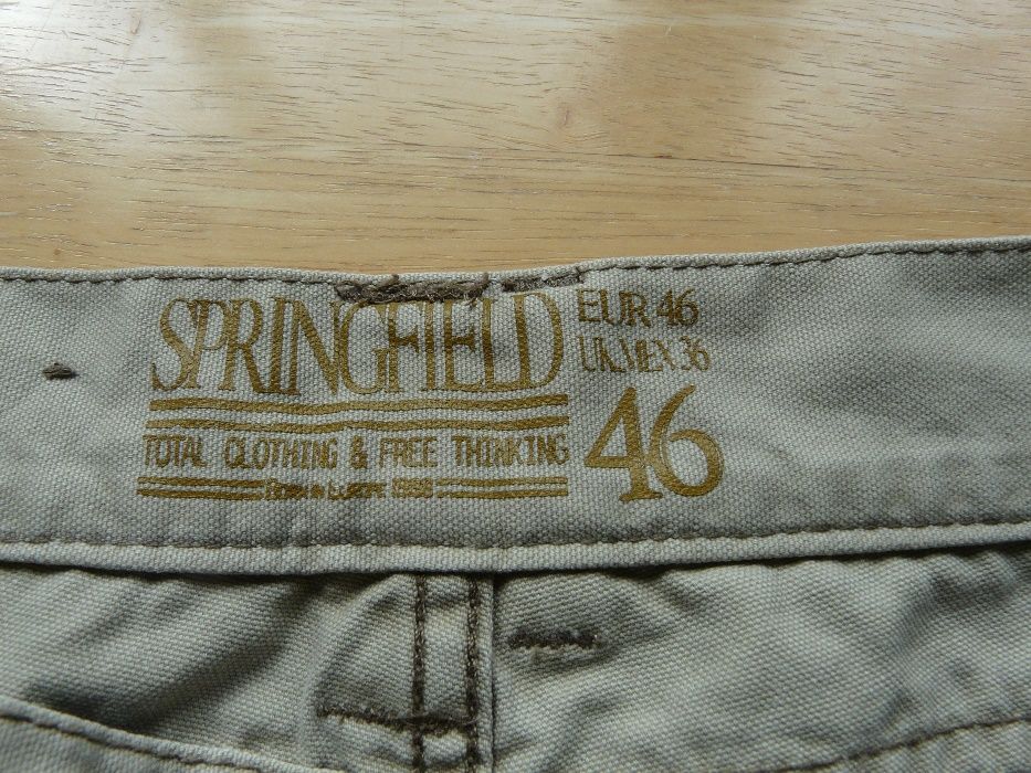 Spodenki krótkie Springfield idealne 46 jasne khaki