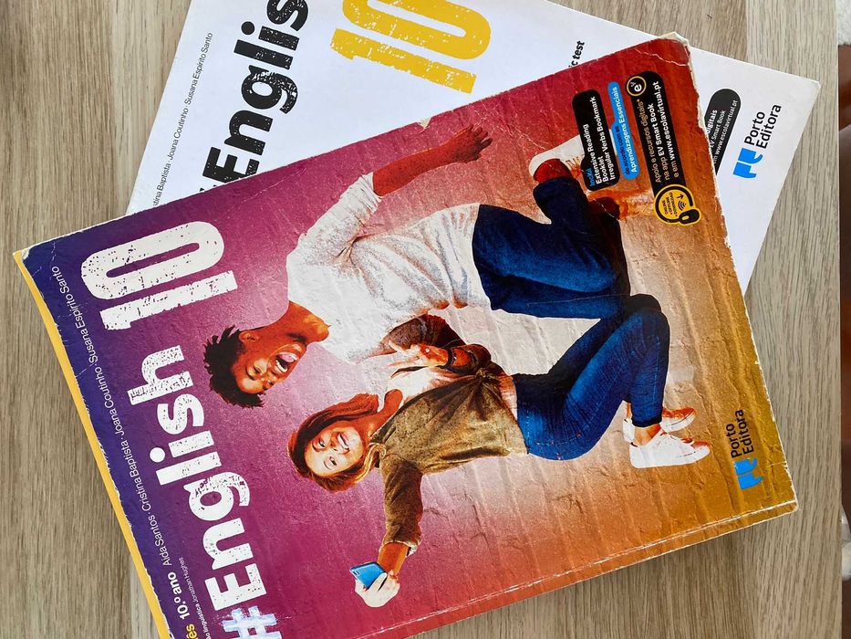 Manual e CA Inglês 10º ano