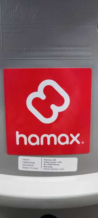 Hamax -  Cadeira transporte de criança para bicicleta até 22kg