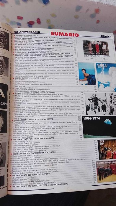 Livro iHola aniversário 50