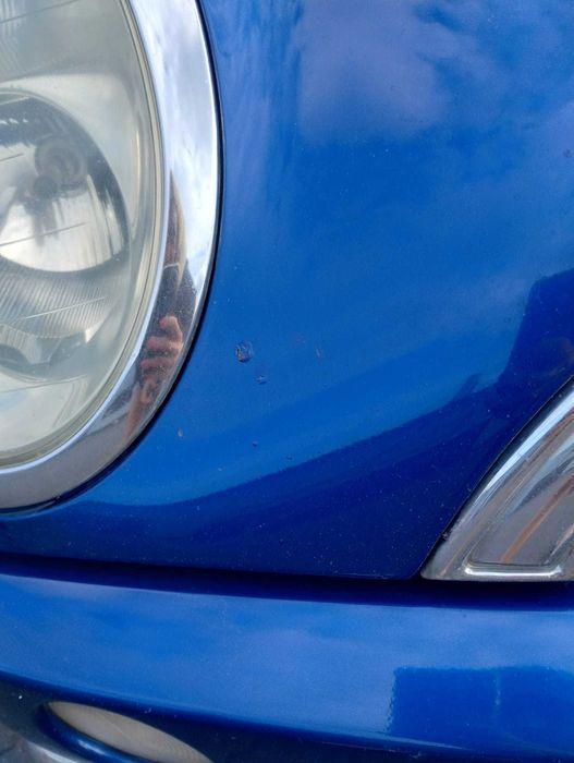 Maska przód przednia Mini One R50 Indi Blue 862/5 , części