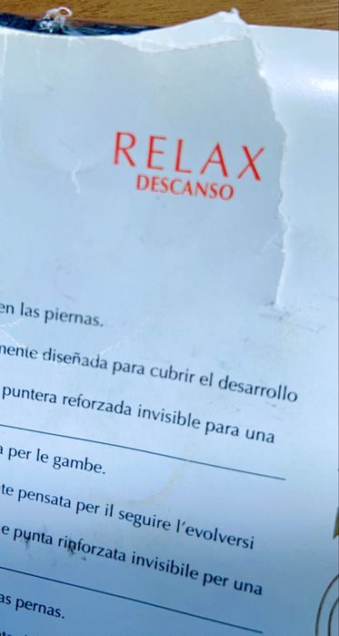 Collant de descanso pré mana Avant Garde em preto