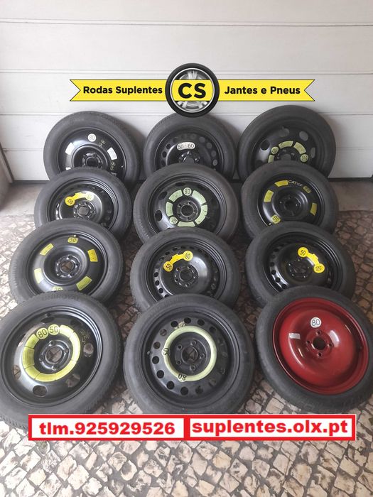 4 jantes 16 furação 5x112 VW Seat Skoda Audi Golf Passat Caddy