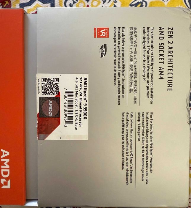 PC Gaming AMD Ryzen 9 -3900X 12-Core