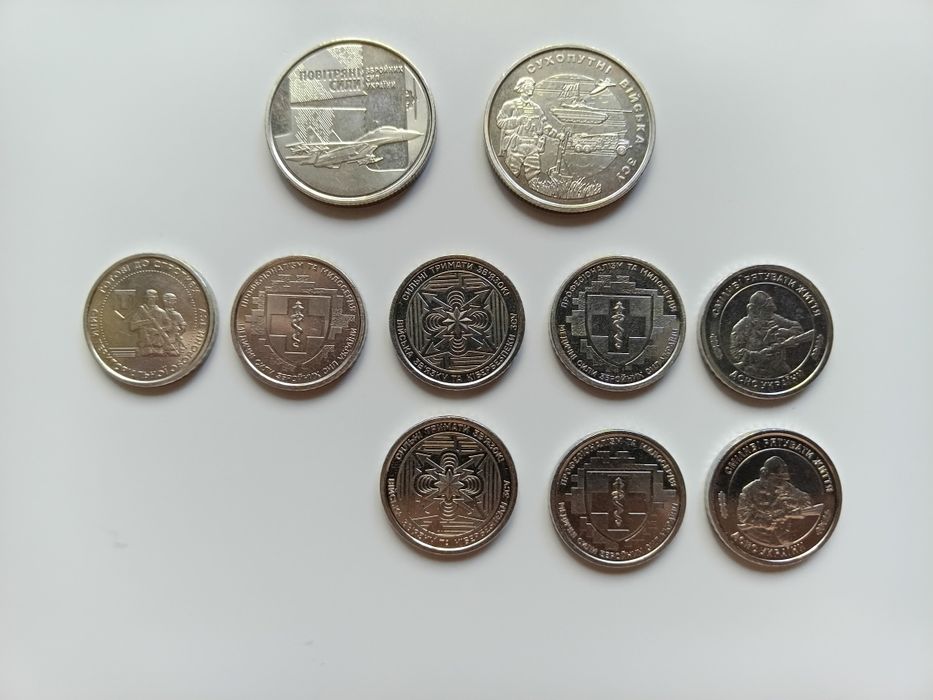 Монеты 10 грн. (обмен)