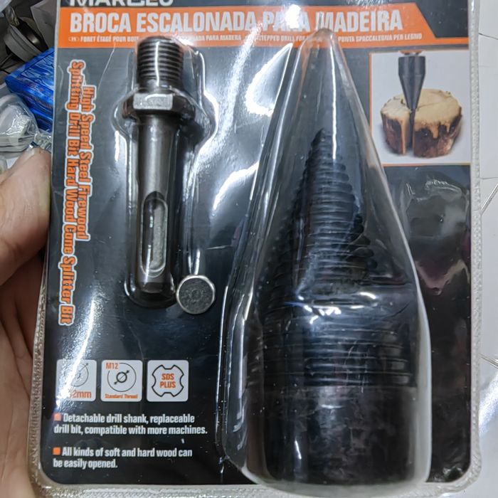 Broca Escalonada Para Madeira