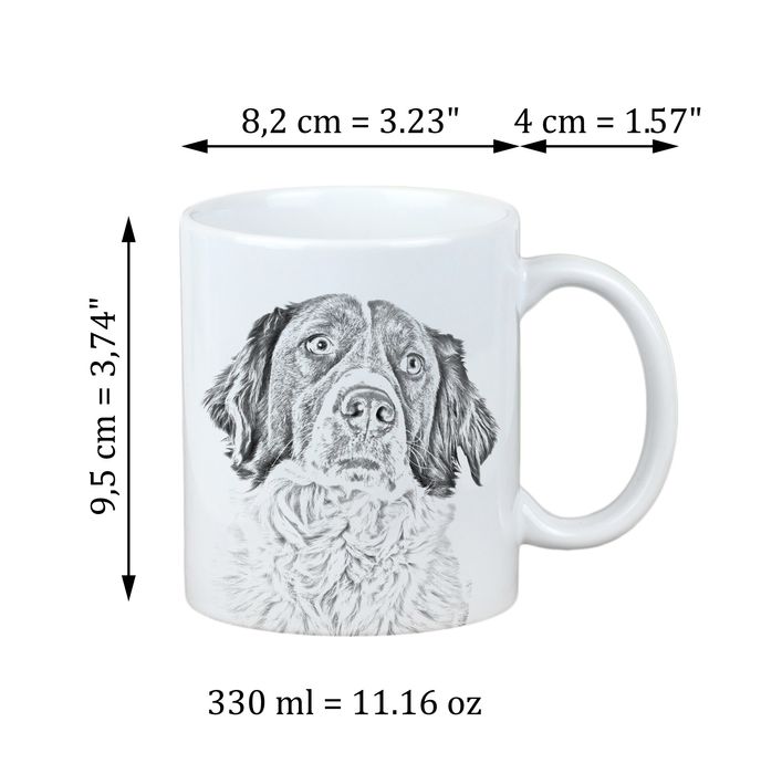 Spaniel francuski kubek z psem Makes me happy Art-Dog
