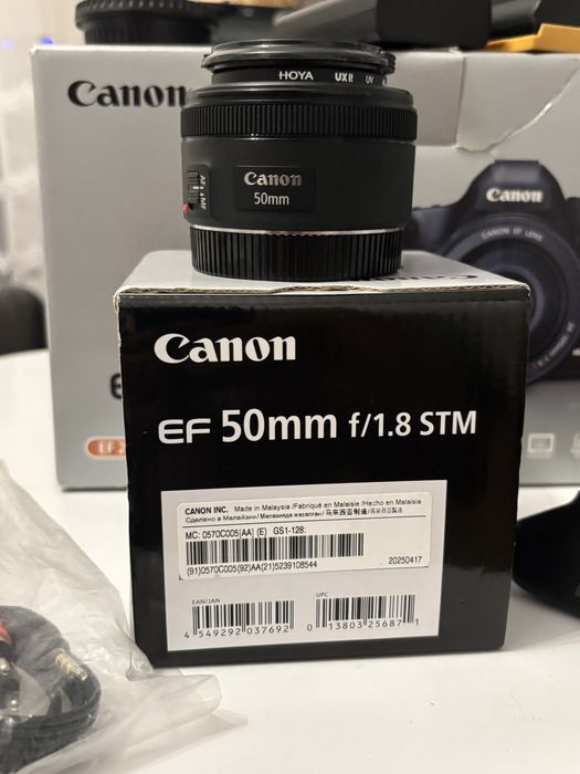 Canon 5d Mark III z obiektywem 50mm f/1.8 STM
