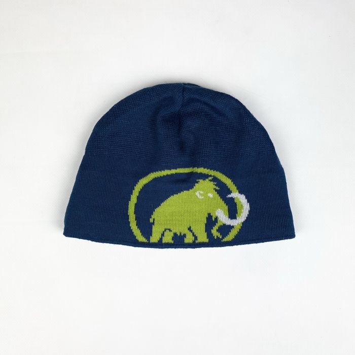 Трекінгова шапка Mammut Big Logo Wool оригінал вовняна зимова тепла