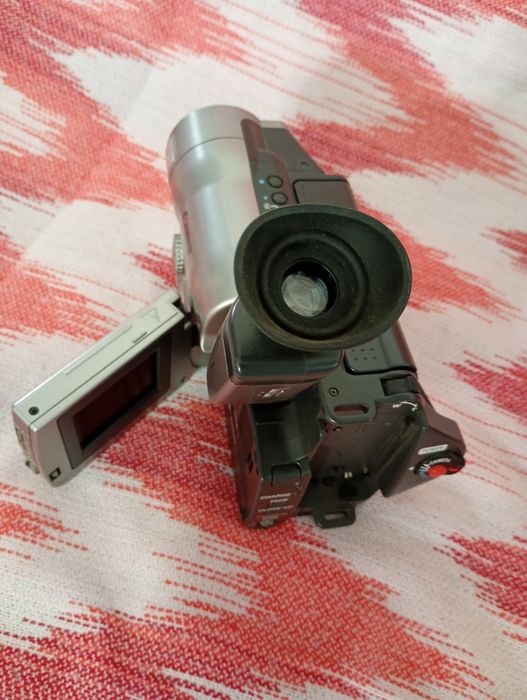 Câmera de video canon