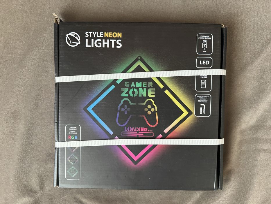 Neon LED Gamer Zone