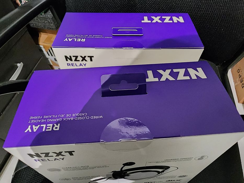 Headset NZXT Relay DTS Headphone Branco