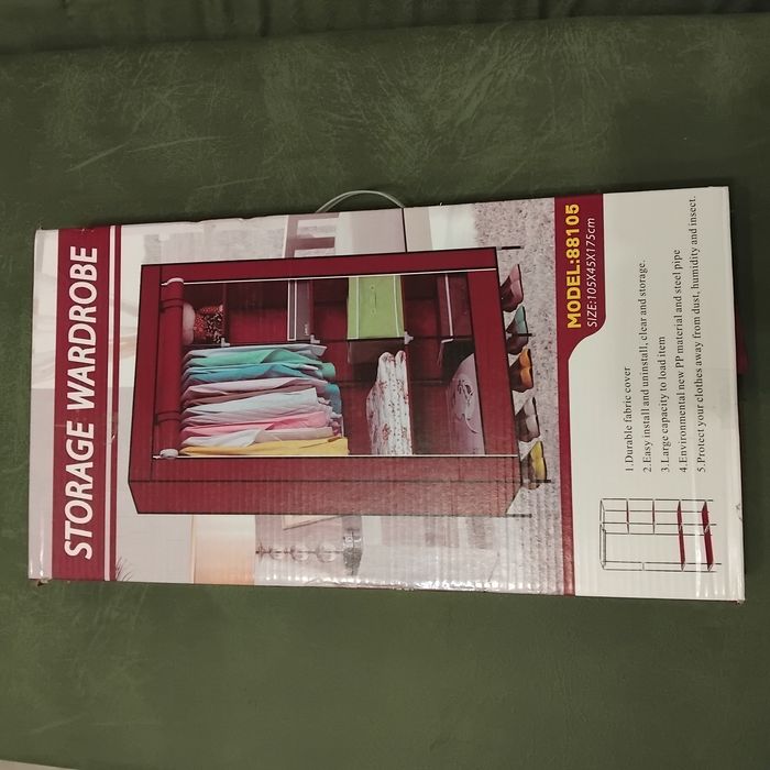 Шафа тканинна на 2 секції 88105