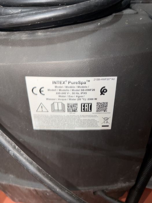 Motor de spa intex
