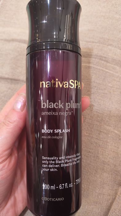 Boticário splash ameixa negra