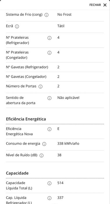 Frigorifico AMERICANO