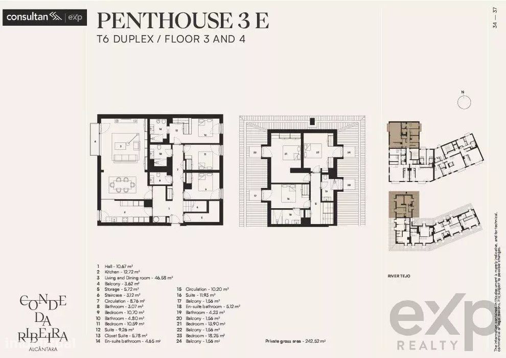 Penthouse T6 Duplex - Alcântara