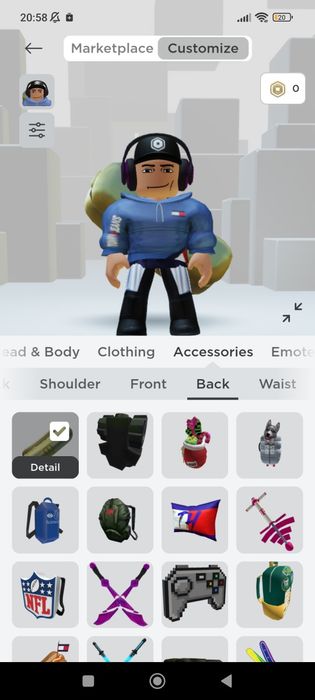 Аккаунт в роблоксе