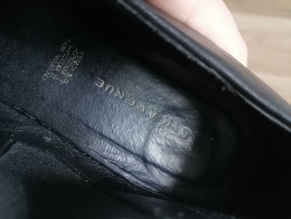 Skórzane botki 5th avenue  40