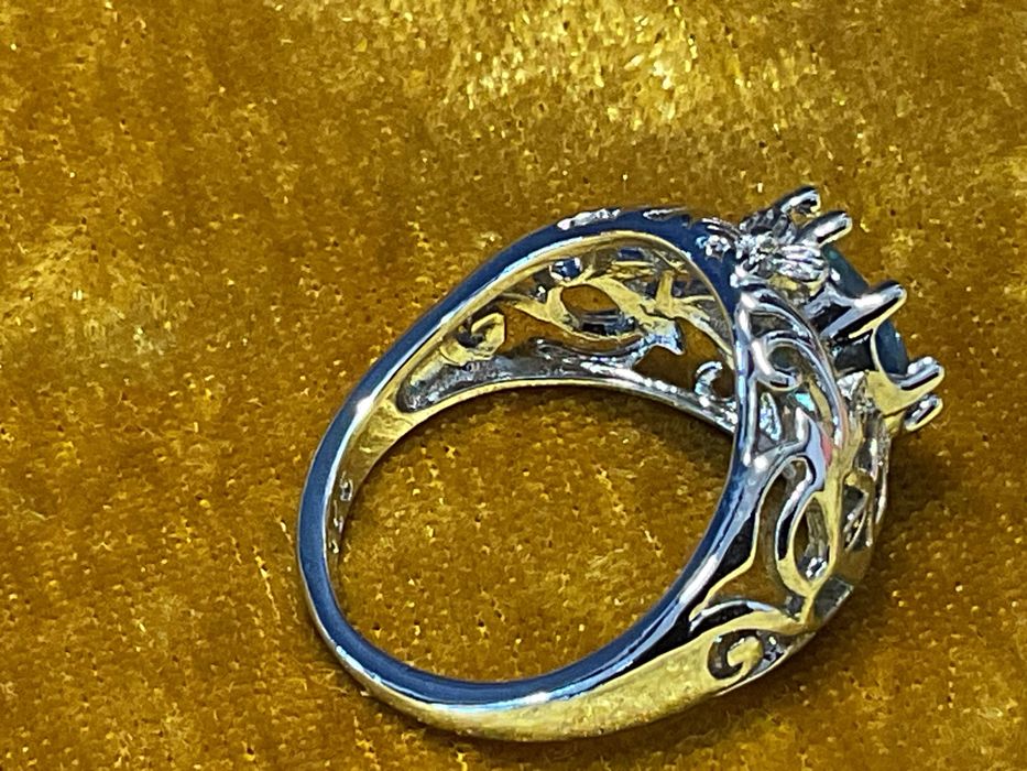 Anel prata 925 tamanho 17 ,m