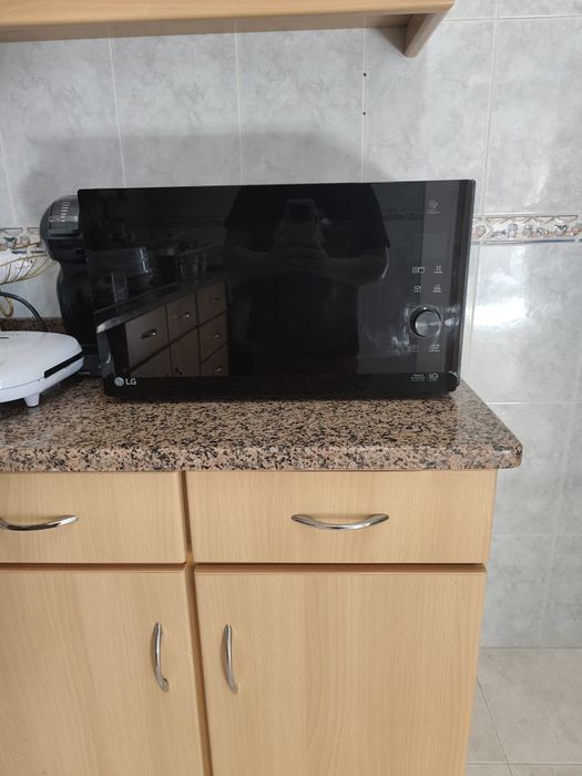 Microondas preto LG
