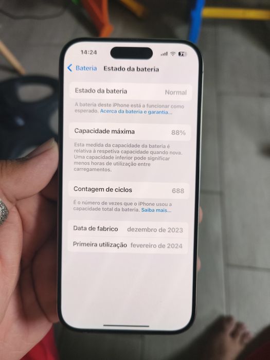 iPhone 15 pro 128gb estudo trocas