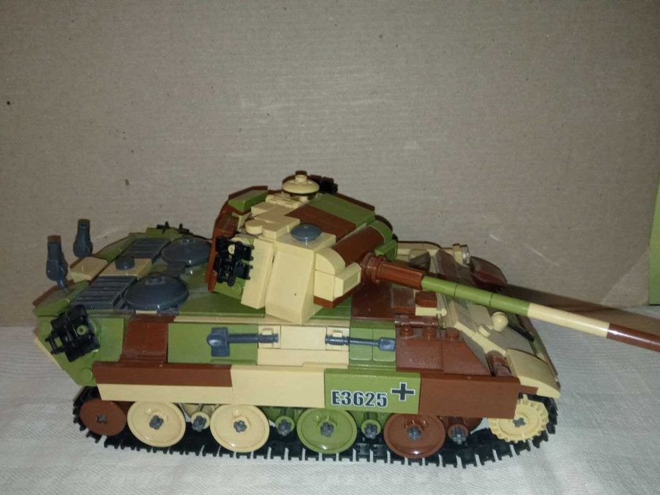 Sluban Army конструктор бойовий танк, військова техніка для дітей LEGO