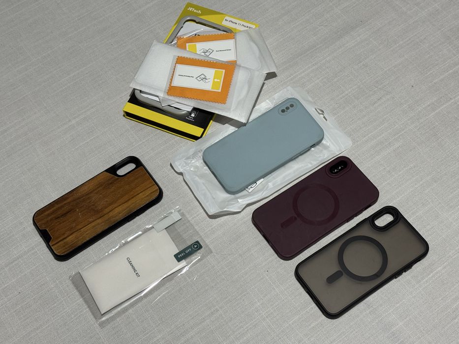 [Oferta 1 Capa e 1 SP] 3 Capas iPhone Xs + 2 Screen Protector