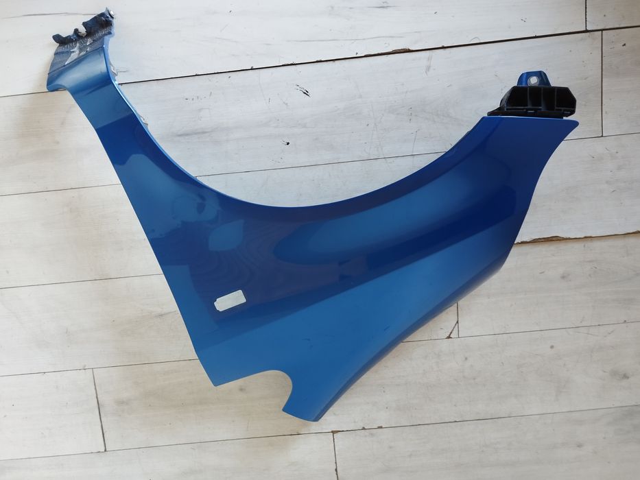 Honda Jazz II 02-08 Błotnik Lewy Przedni Kierowcy Przód Niebieski Oryginalny Migacz