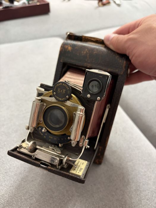 Zabytkowy aparat Eastman Kodak – Kolekcjonerski klasyk