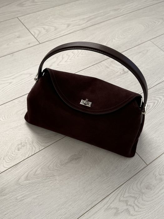 сумка жіноча Нова натуральна замш