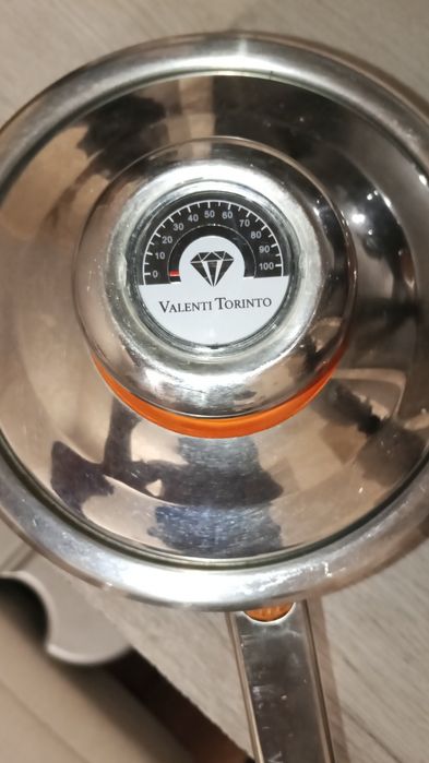 Garnki Valenti Torinto INDUKCJA Zestaw + Pokrywki z Termometrem OKAZJA