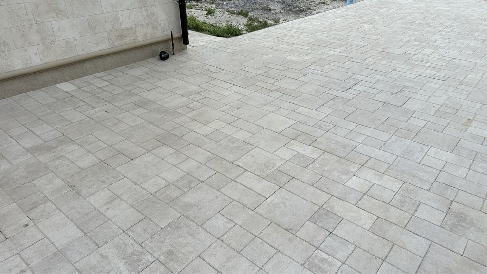 Тротуарная плитка Лайнстоун Травертин