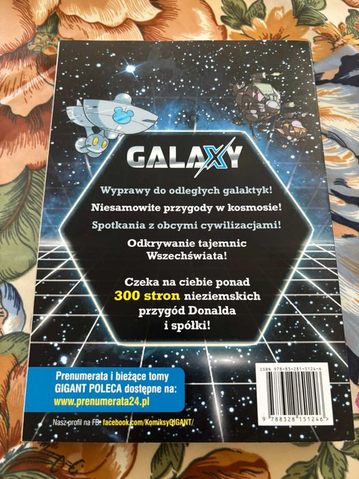 Komiks Gigant Galaxy 1/2/3 Nowe, nigdy nieczytane, stan idealny.