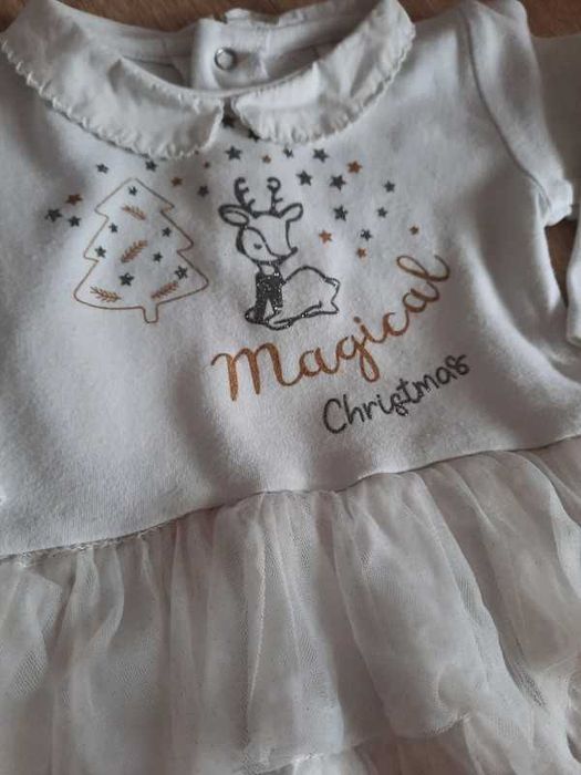 Body z tiulem Święta Boże Narodzenie Wigilia rozm. 68-74