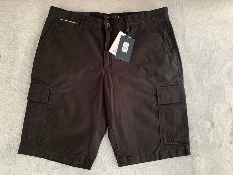 Nowe spodenki czarne Tommy Hilfiger roz. 36