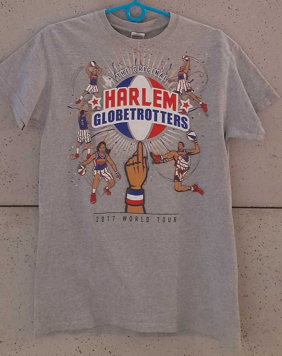 koszulka t-shirt Harlem Globetrotters 2017 World Tour gildan S NBA USA