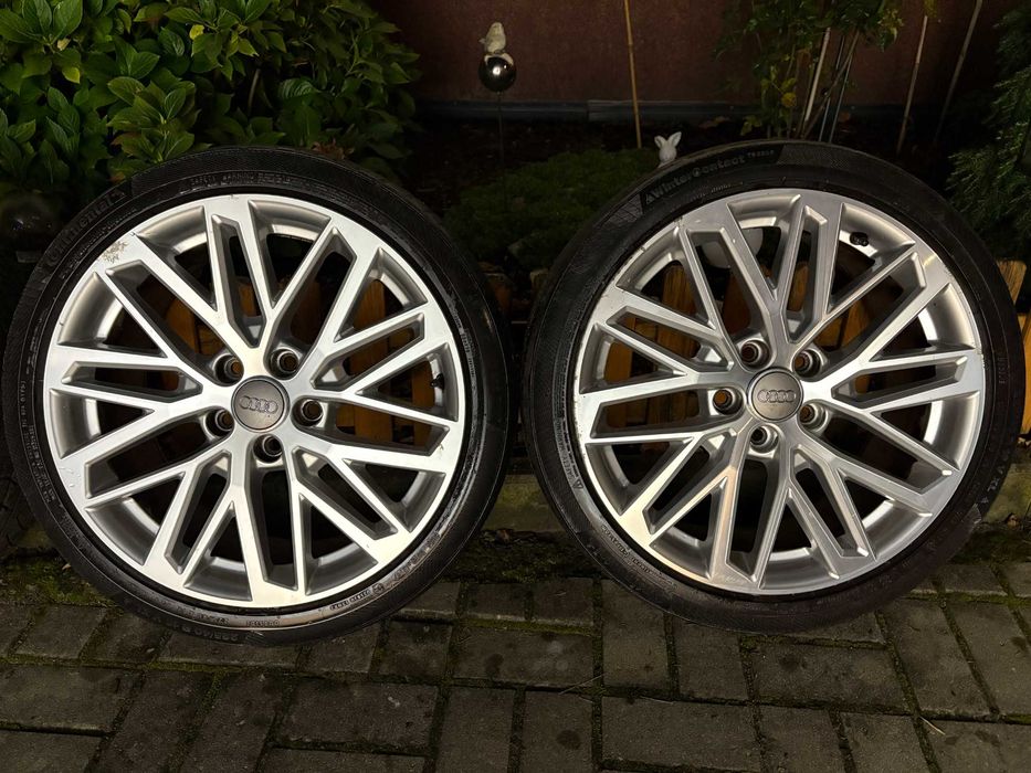 Oryginalne felgi Audi 18" S-line 5x112 A3 A4 A5 Golf Leon Octavia