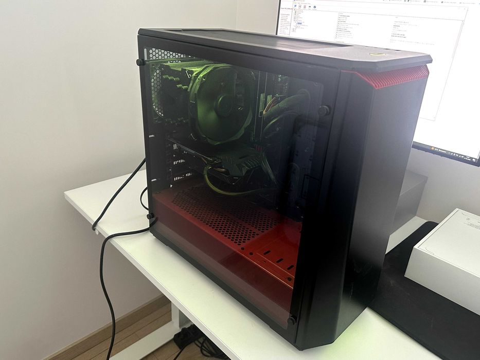 Komputer do gier Ryzen 5 1600 + GTX 1060 6GB | 16GB | SSD | WiFi 6 | Phanteks