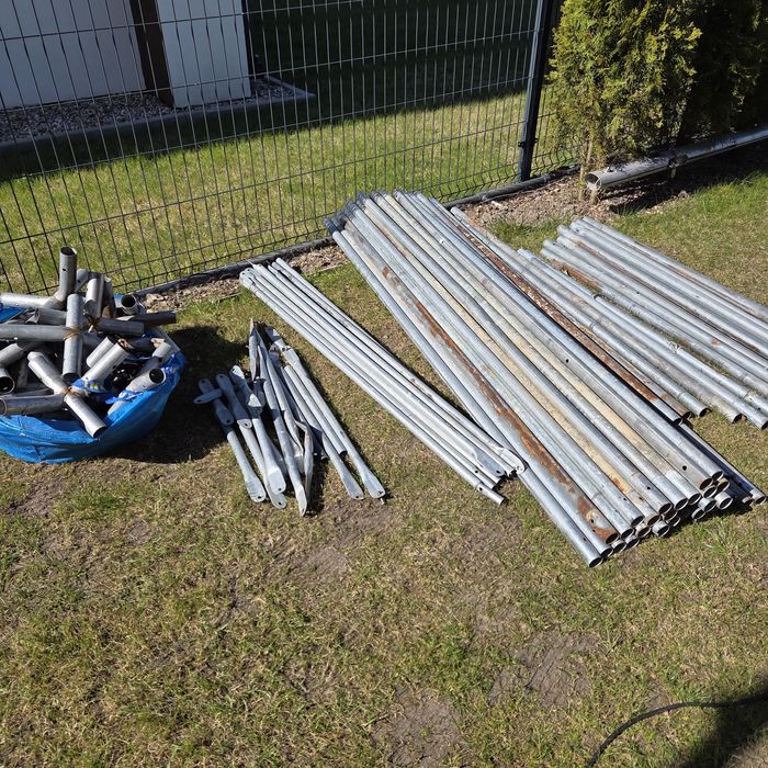 Namiot 5x8 mb- stelaż kompletny