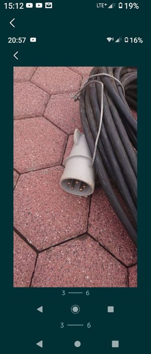Kabel do siły 360 V 4 x 4.5