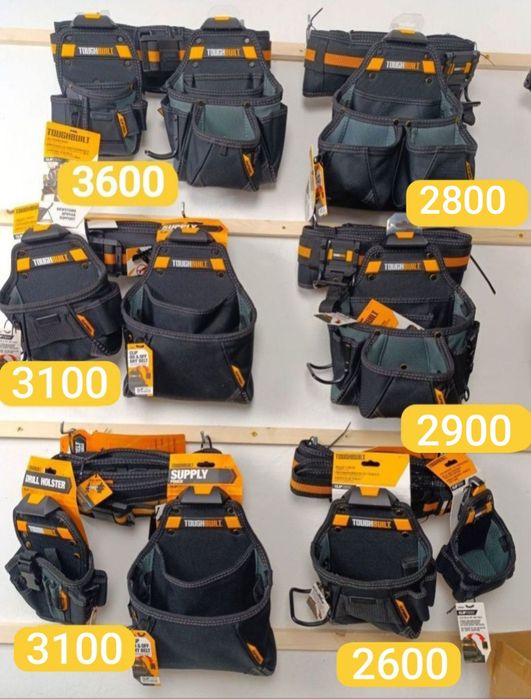 Готові Комплекти toughbuilt пояс для інструментів сумка  інструментов