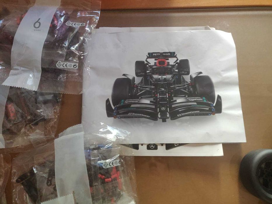 carro formula 1 mercedes lego