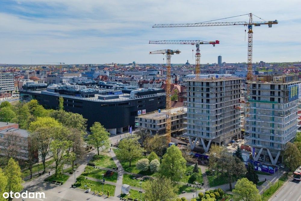 Studio w  centrum z loggią 7,58m2 Ostatnia kondygnacja